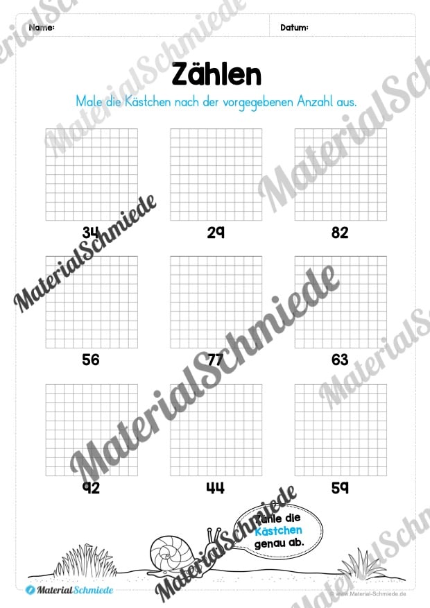 Mathe 2. Klasse: Wiederholungsaufgaben (Vorschau 06)