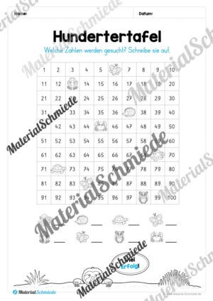 Mathe 2. Klasse: Wiederholungsaufgaben (Vorschau 07)