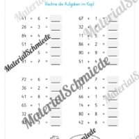 Mathe 2. Klasse: Wiederholungsaufgaben (Vorschau 09)