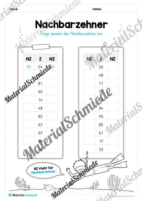 Mathe 2. Klasse: Wiederholungsaufgaben (Vorschau 13)