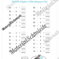 Mathe 2. Klasse: Wiederholungsaufgaben (Vorschau 18)