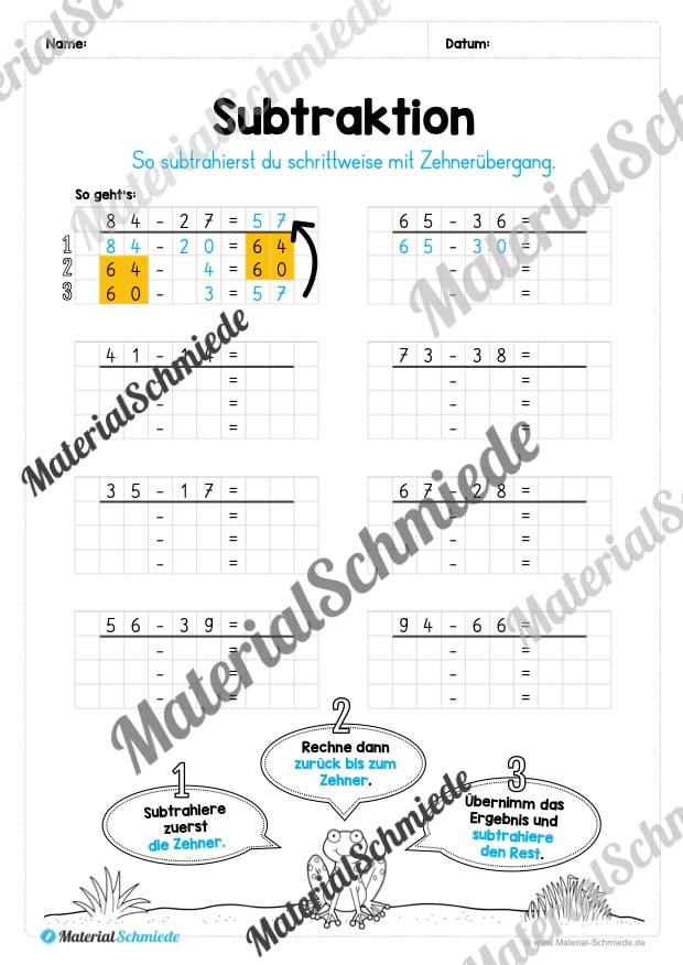 Mathe 2. Klasse: Wiederholungsaufgaben (Vorschau 20)