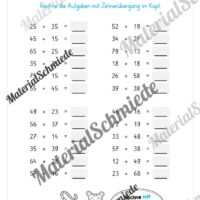 Mathe 2. Klasse: Wiederholungsaufgaben (Vorschau 21)