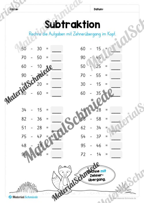 Mathe 2. Klasse: Wiederholungsaufgaben (Vorschau 22)