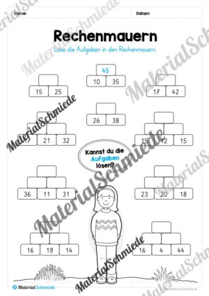 Mathe 2. Klasse: Wiederholungsaufgaben (Vorschau 23)