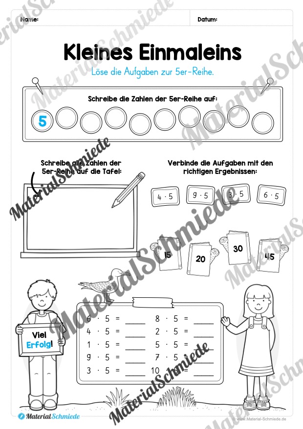 Mathe 2. Klasse: Wiederholungsaufgaben (Vorschau 24)