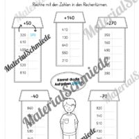 Mathe 3. Klasse: Wiederholungsaufgaben (Vorschau 05)