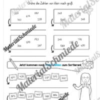Mathe 3. Klasse: Wiederholungsaufgaben (Vorschau 07)