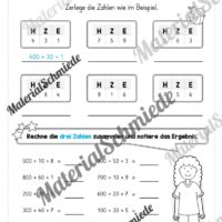 Mathe 3. Klasse: Wiederholungsaufgaben (Vorschau 10)