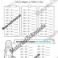 Mathe 3. Klasse: Wiederholungsaufgaben (Vorschau 12)