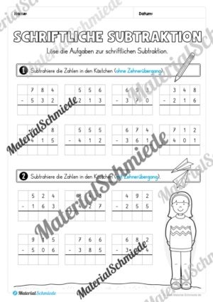 Mathe 3. Klasse: Wiederholungsaufgaben (Vorschau 18)