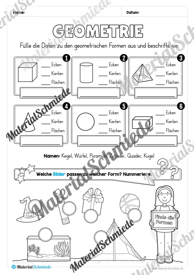 Mathe 3. Klasse: Wiederholungsaufgaben (Vorschau 25)