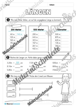 Mathe 3. Klasse: Wiederholungsaufgaben (Vorschau 28)