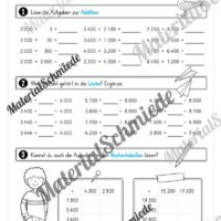 Mathe 4. Klasse: Wiederholungsaufgaben (Vorschau 07)