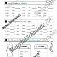 Mathe 4. Klasse: Wiederholungsaufgaben (Vorschau 08)