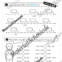 Mathe 4. Klasse: Wiederholungsaufgaben (Vorschau 10)