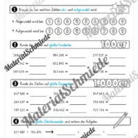 Mathe 4. Klasse: Wiederholungsaufgaben (Vorschau 11)