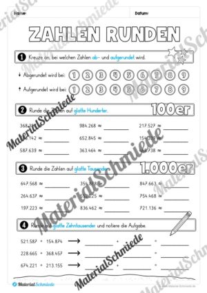 Mathe 4. Klasse: Wiederholungsaufgaben (Vorschau 11)