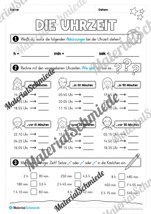 Mathe 4. Klasse: Wiederholungsaufgaben (Vorschau 14)