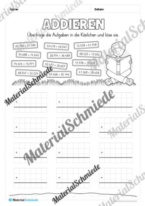 Mathe 4. Klasse: Wiederholungsaufgaben (Vorschau 18)