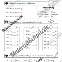 Mathe 4. Klasse: Wiederholungsaufgaben (Vorschau 22)