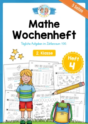 Mathe Wochenheft (2. Klasse) Heft 04