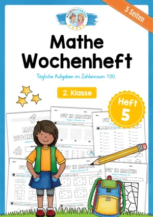 Mathe Wochenheft (2. Klasse) Heft 05