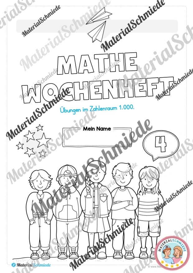 Mathe Wochenheft (3. Klasse) Heft 04 - Arbeitsblatt 02