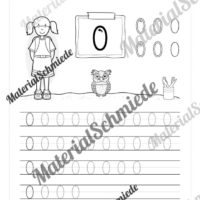 Zahlen 0-9 schreiben lernen (Zahl 0)