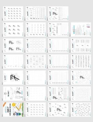 Zahl 7 schreiben lernen (Überblick)