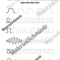 Arbeitsheft: Zahl 8 schreiben lernen (20 Arbeitsblätter) - Arbeitsblatt 02