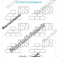 Zahlenmauern im Zahlenraum 10 (Vorschau 12)