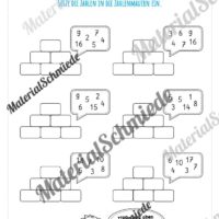 Zahlenmauern im Zahlenraum 20 (Vorschau 12)