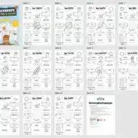 Steckbriefe Blätter / Bäume (12 Steckbriefe)