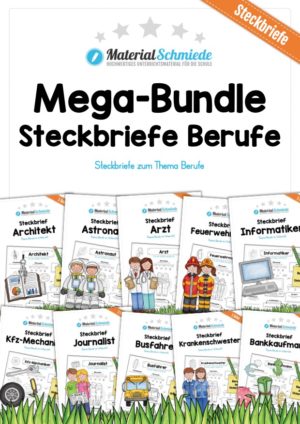 Mega-Bundle: Steckbriefe Berufe