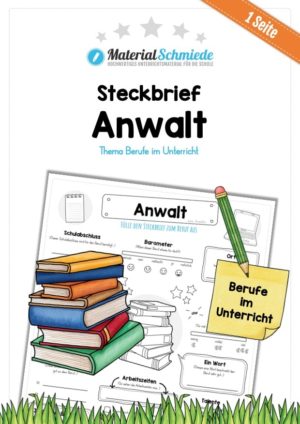 Steckbrief Anwalt