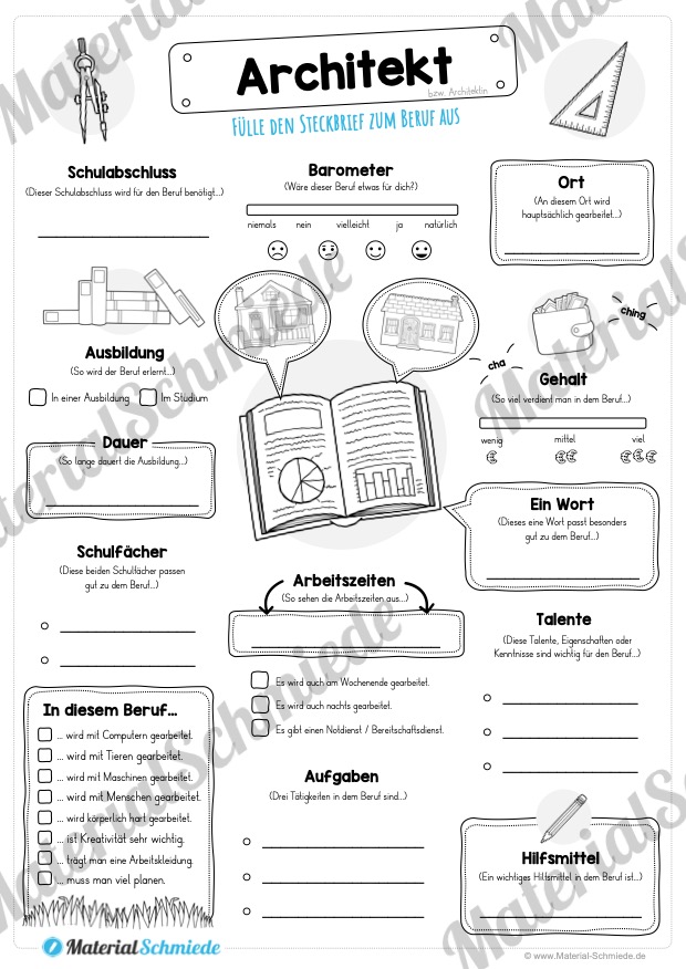 Steckbrief Architekt (Vorschau)