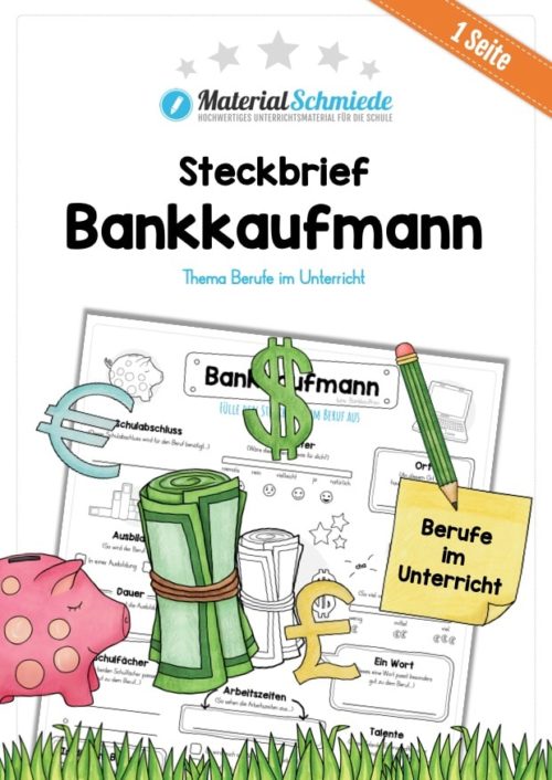 Steckbrief Bankkaufmann