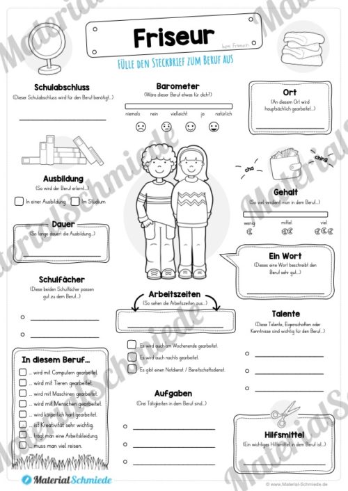 Steckbrief Friseur (Vorschau)