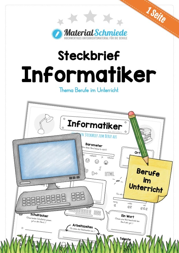 Steckbrief Informatiker