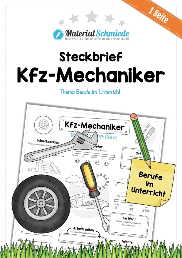 Steckbrief Kfz-Mechaniker
