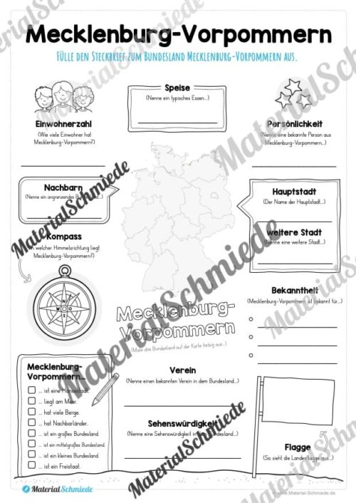 Steckbrief Mecklenburg-Vorpommern (Vorschau)