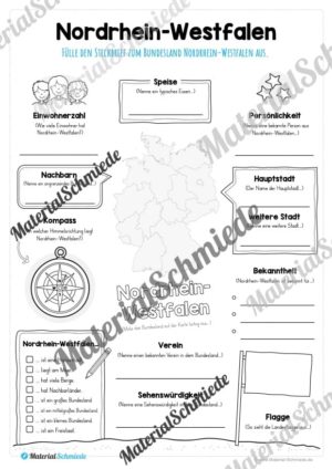 Steckbrief Nordrhein-Westfalen (Vorschau)