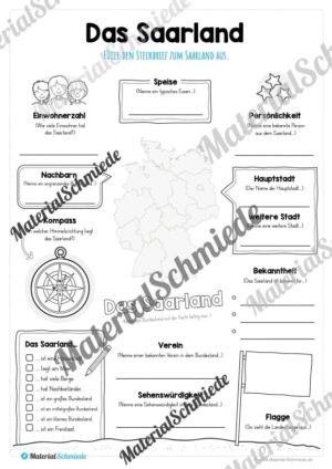 Steckbrief Saarland (Vorschau)