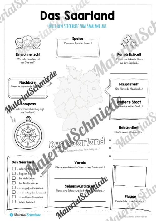 Steckbrief Saarland (Vorschau)