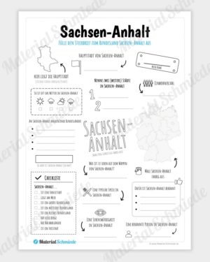 Unterrichtsmaterial Sachsen-Anhalt