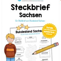 Steckbrief Sachsen