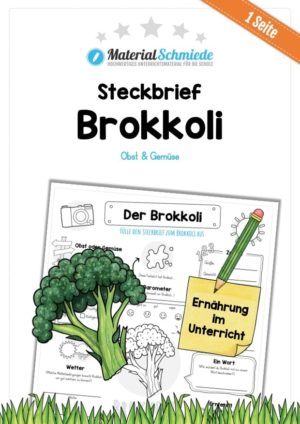 Steckbrief Brokkoli