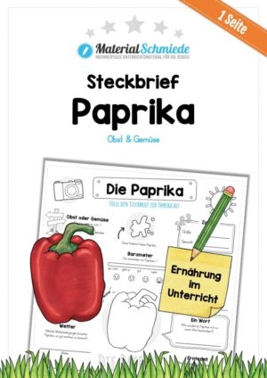 Steckbrief Paprika