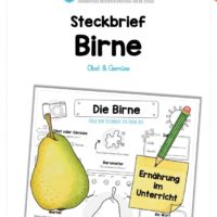 Steckbrief Birne